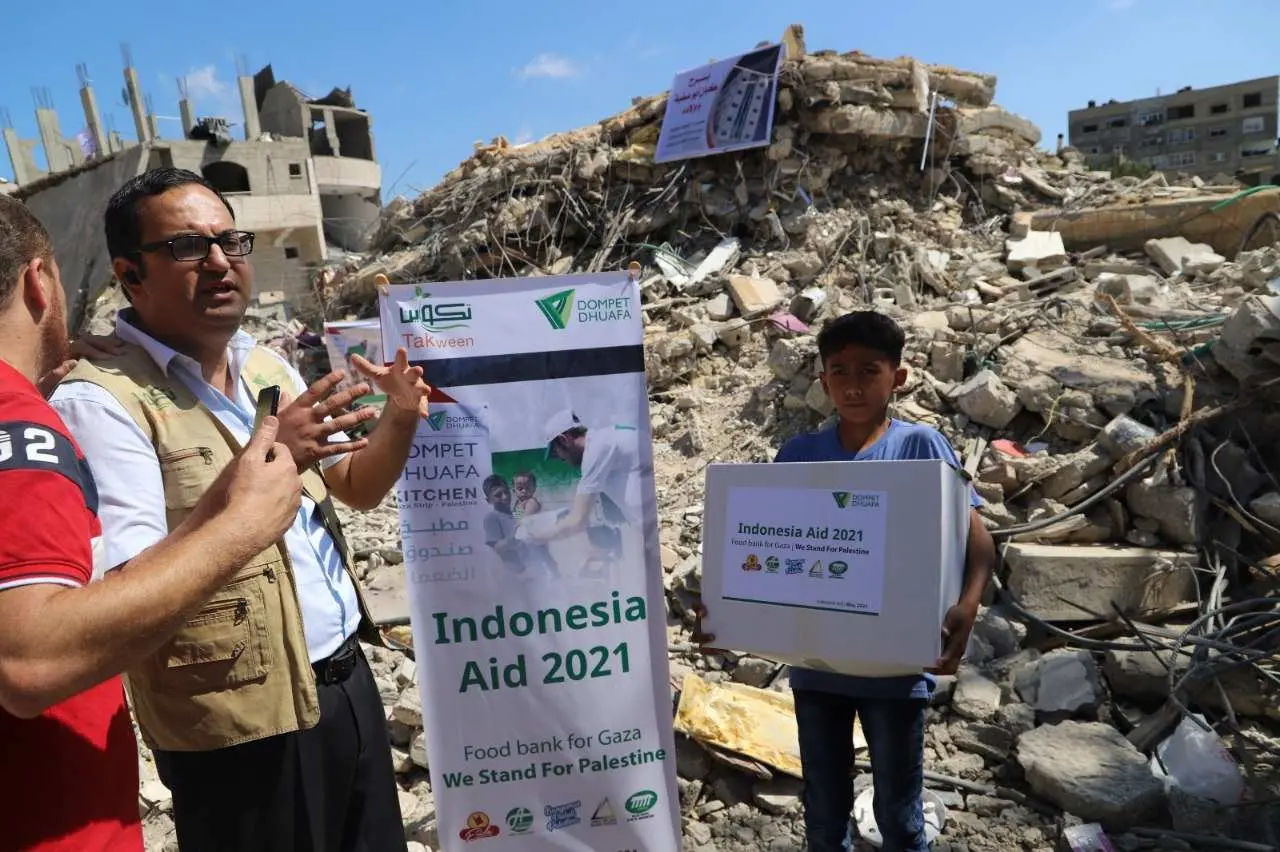 Dompet Dhuafa Salurkan 1.000 Paket Bantuan bagi Rakyat Gaza 
