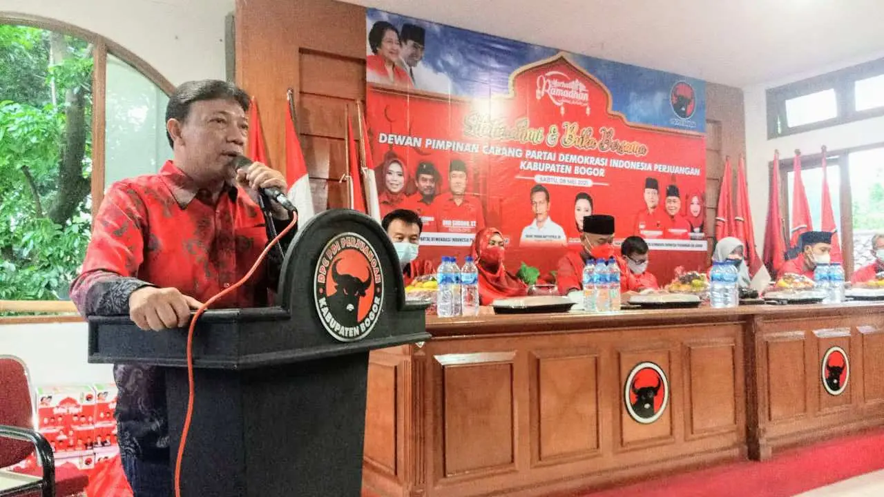 Peduli Sesama, DPC PDIP Kabupaten Bogor Santuni 100 Anak Yatim