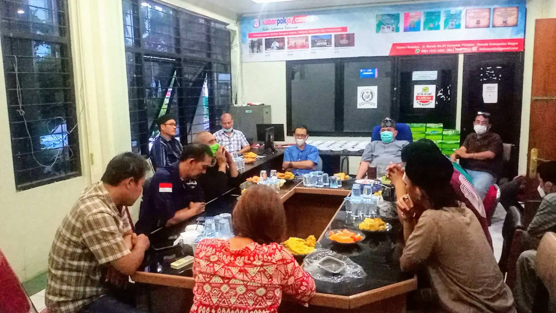 Gelar Bukber, Ini Harapan Ketua Pokja Wartawan Kabupaten Bogor