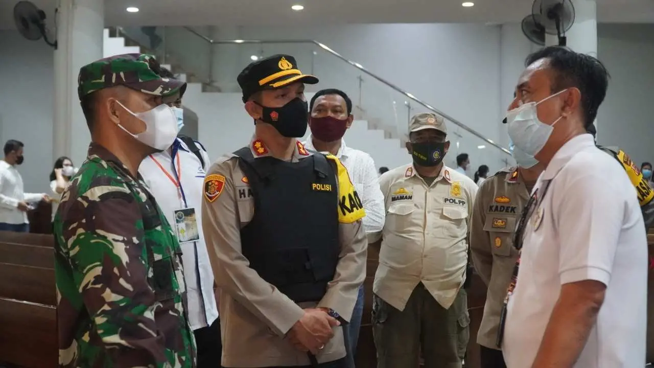 Kapolres Bogor Pastikan Pelaksanaan Ibadah Jumat Agung Barjalan Aman