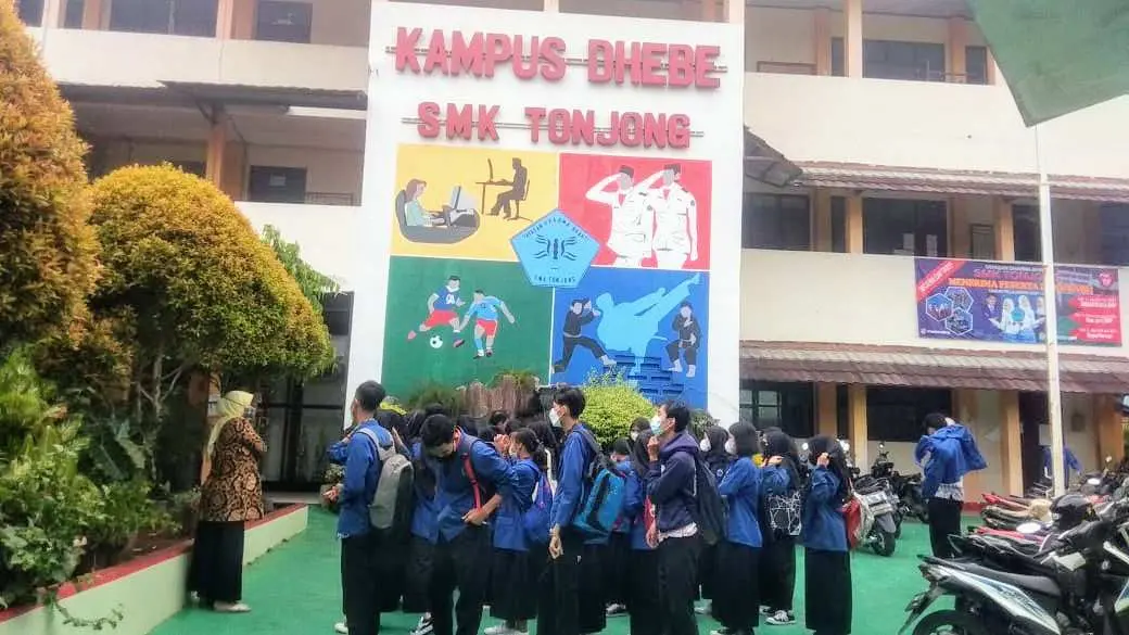 Tingkatkan Kualitas Keahlian Siswa, SMK Tonjong Laksanakan UKK Tahun 2021-2022