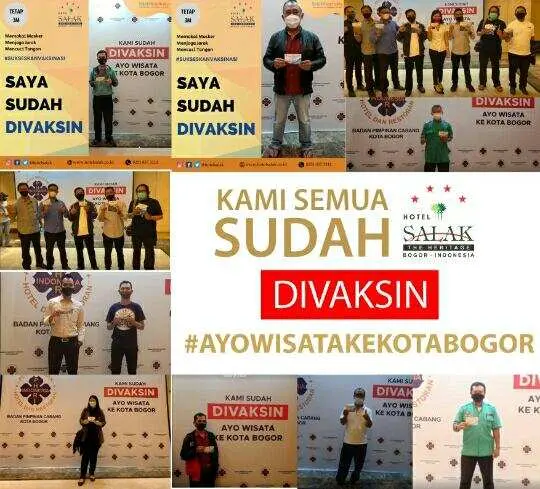 Pasca Divaksin, Hotel Salak The Heritage Gaungkan Tageline ‘Ayo Wisata ke Bogor’