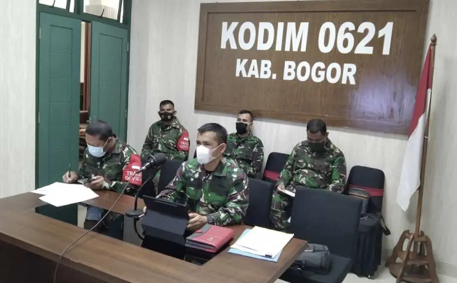 Vicon dengan Pasis Dikreg Sesko TNI Angkatan ke LX, Dandim 0621/Kabupaten Bogor Sampaikan Ini