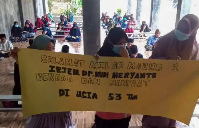 Milad Kapolda, Pesantren di Banten Ini Swadaya Gelar Khataman Al-Qur’an