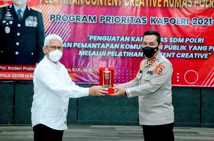 Jalankan 100 Hari Program Prioritas Kapolri, Divisi Humas Polri Gelar Pelatihan Konten Kreatif
