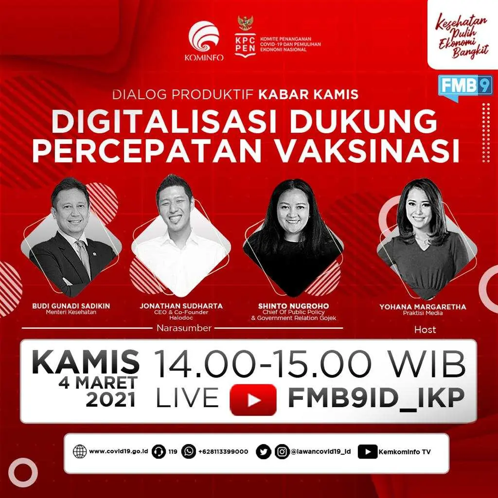 Misi Atasi Pandemi, Menkes: Vaksinasi Tuntas 12 Bulan