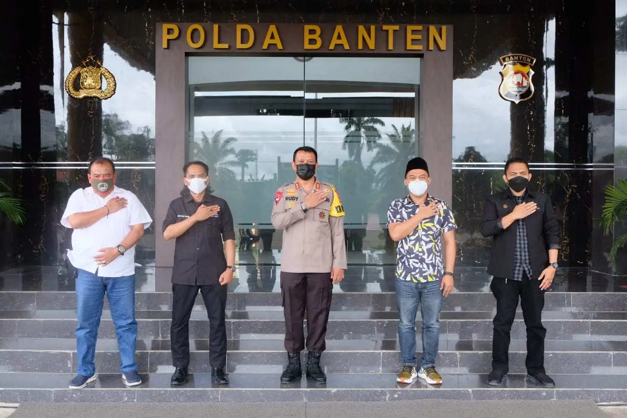 Kapolda Banten Terima Kunjungan dari Pencak Silat NU Pagar Nusa
