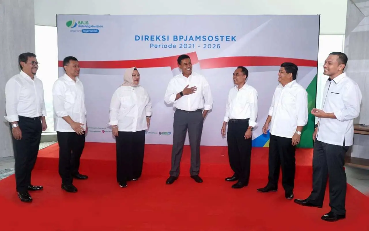 Resmi Dilantik, Jajaran Direksi BPJamsostek Optimis Perlindungan Jamsos Menyeluruh Sudah di Depan Mata