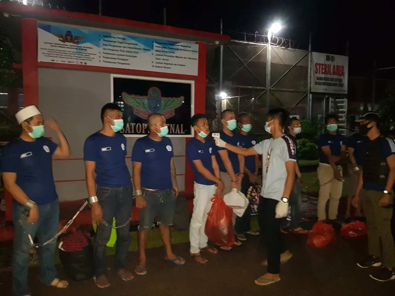 13 Warga Binaan Lapas Serang Dipindahkan ke Lapas Cilegon, 1 Diantaranya WNA