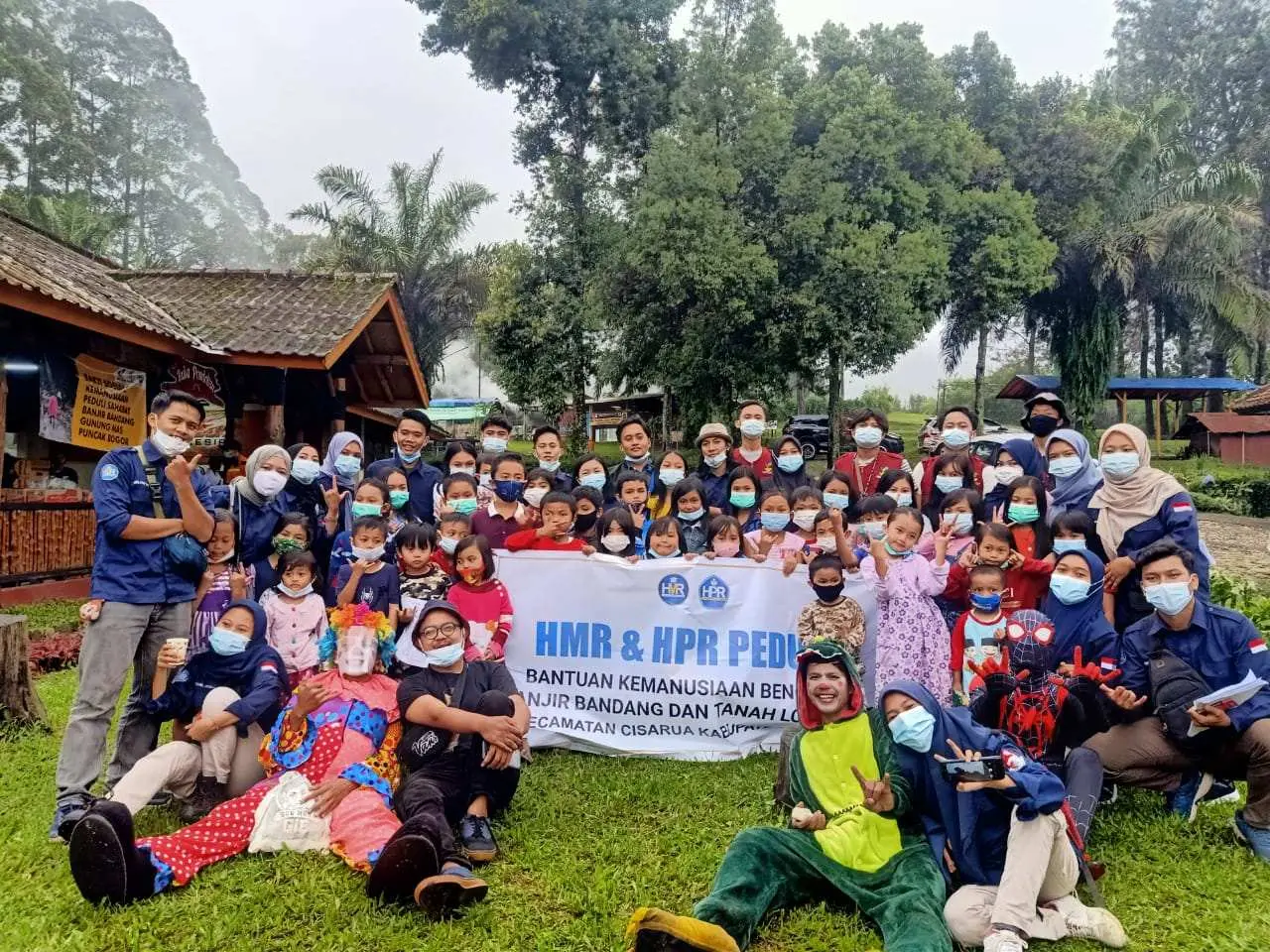 HMR Trauma Healing Anak – Anak Korban Banjir Bandang