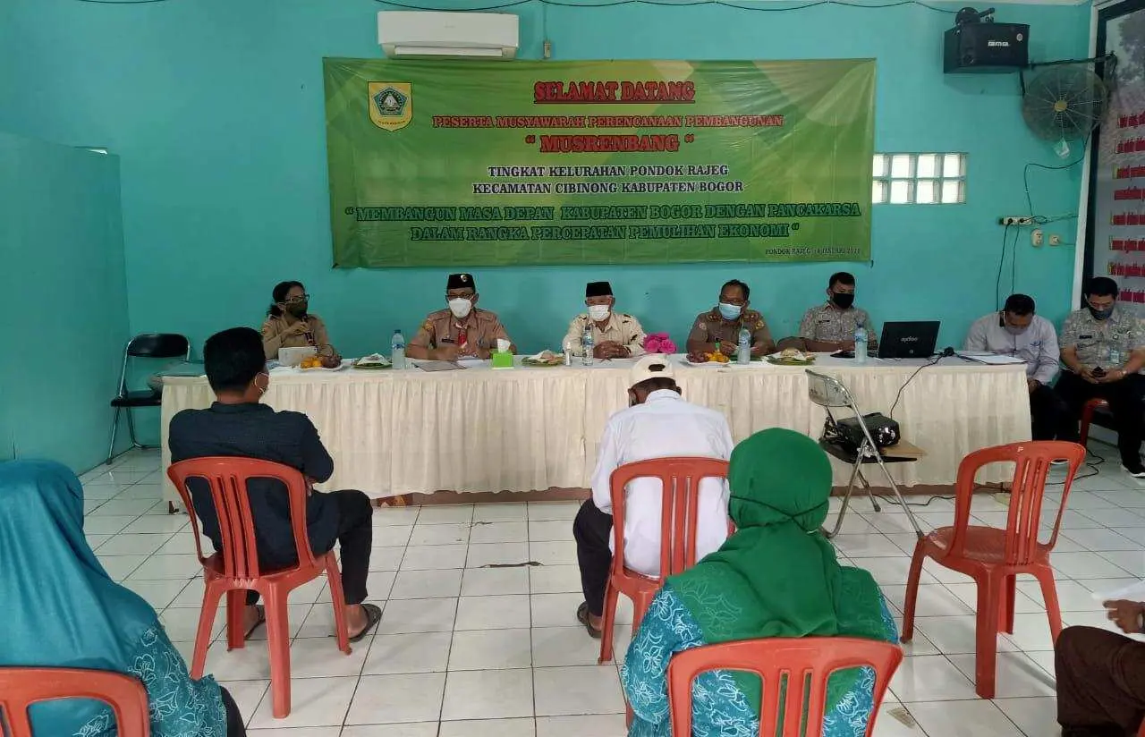 Musrenbang Kelurahan Pondok Rajeg Terapkan Prokes Ketat