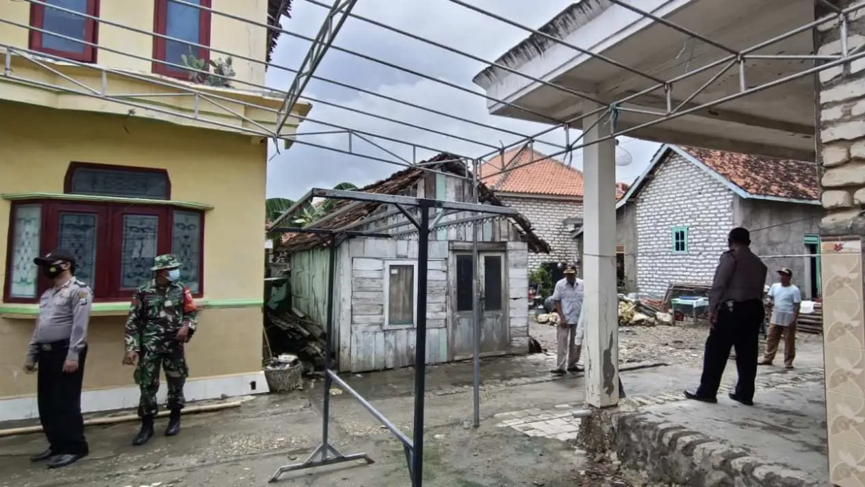 Bencana Angin Puting Beliung di Sumenep Sapu 5 Rumah dan 1 Gudang Milik Warga