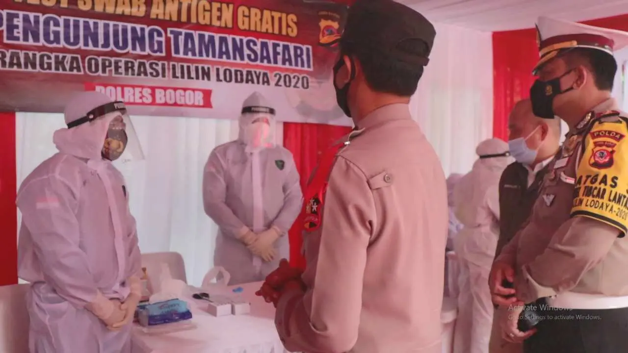 Jelang Pergantian Malam Tahun Baru, Sejumlah Tempat Jadi Sasaran Random Swab Polres Bogor