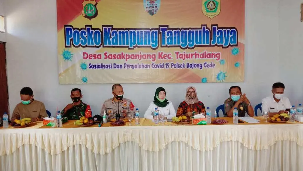 RW 10 Desa Sasakpanjang Jadi Percontohan Kampung Tangguh Jaya Covid-19