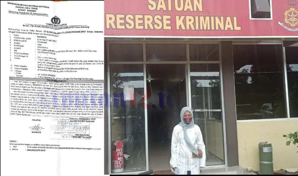 Kasus Dugaan Penyerobotan Tanah Warga di Sumenep Berujung Laporan ke Polisi