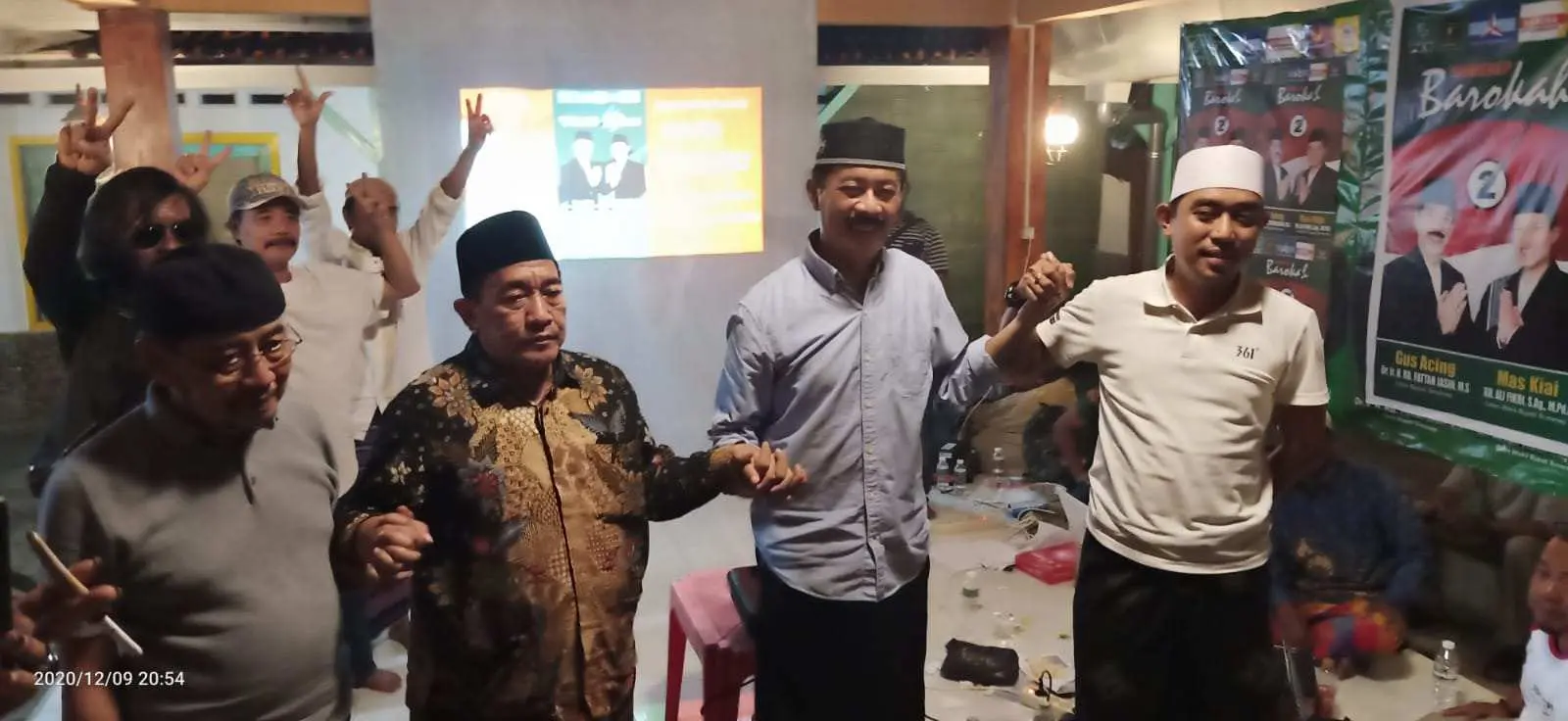 Unggul Versi Real Count, Paslon 02 di Pilkada Sumenep Deklarasi Kemenangan