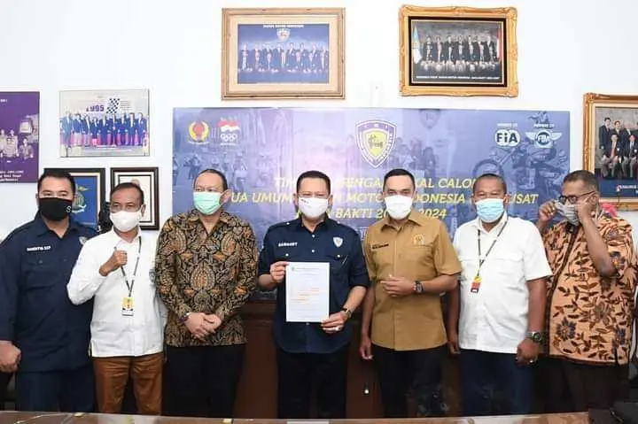 Bamsoet Resmi Daftar Calon Ketua Umum IMI 2020-2024