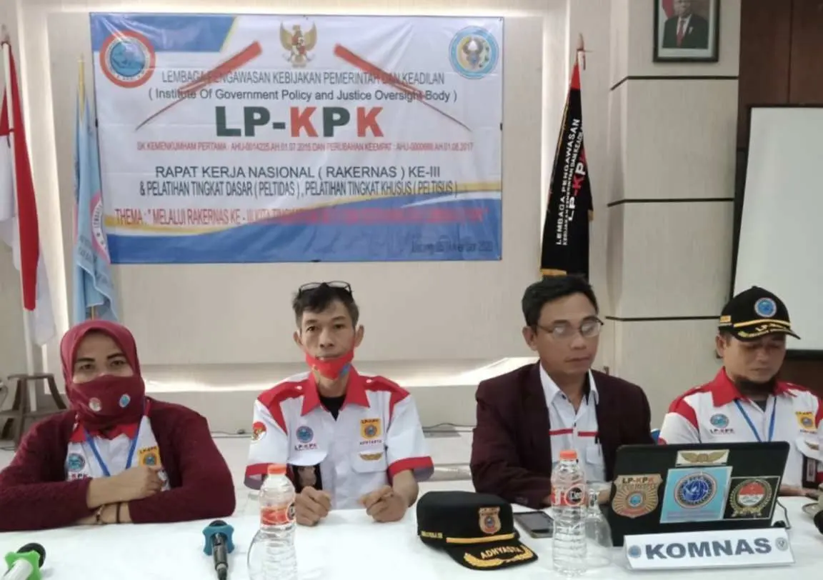 Ketua LP-KPK Komcab Kota dan Kabupaten Bogor Hadiri Rakernas ke III di Pekalongan