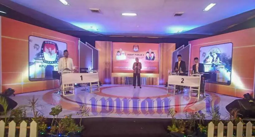 Debat Publik Kedua, Paslon Tagline Bismillah Melayani Kembali Tampil Single Fighter