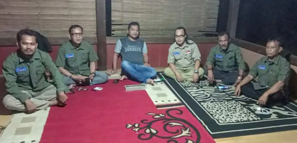 Silaturahmi ke Tokoh Pemuda Kemang, Jurnalis Utara Sampaikan Program Kerja