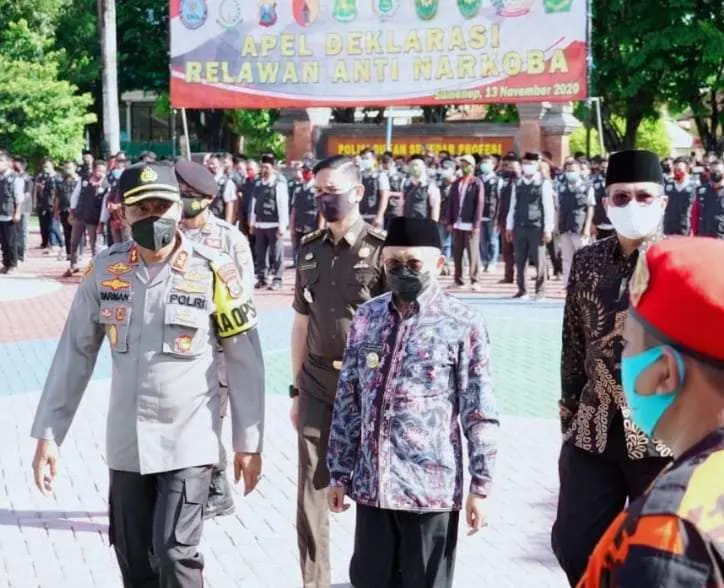 Busyro Karim Ajak Semua Elemen Masyarakat Sumenep Perangi Narkoba