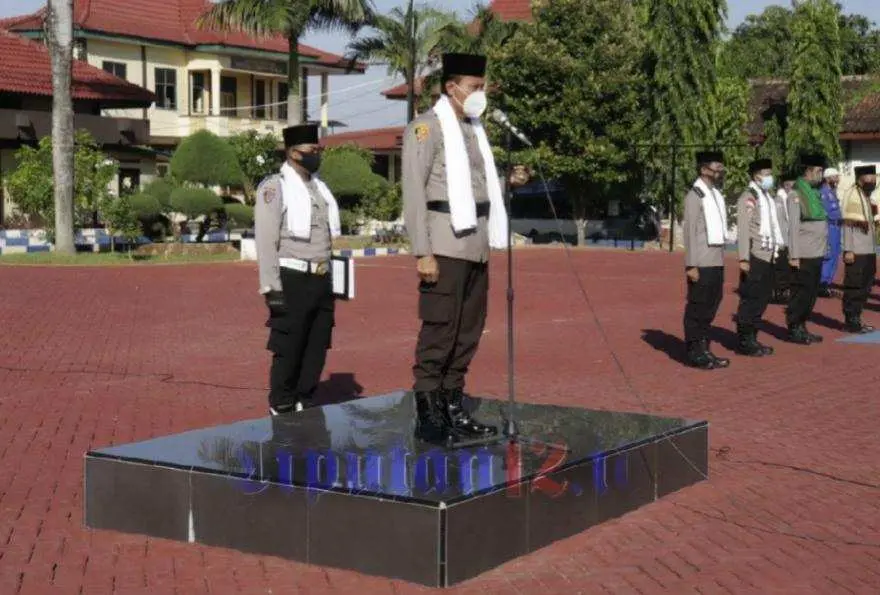 Peringati HSN 2020, Kapolres Sumenep Ajak Santri Bersinergi Hadapi Pandemi Covid-19