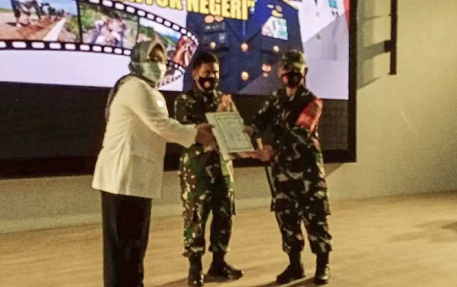 Serahkan Hasil TMMD ke-109, Dandim 0621 Sampaikan Pesan Masyarakat untuk Bupati Bogor