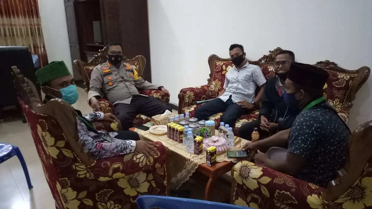 Silaturahmi ke Kapolres Kepsul, HMI Bahas Berbagai Macam Persoalan