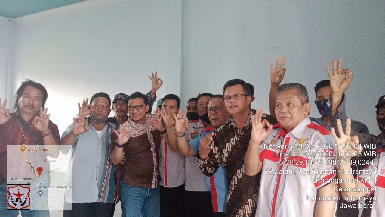 Ratusan Tomas dan Ulama Indramayu Timur Dukung Paslon Nomor Urut 03 di Pilkada 2020