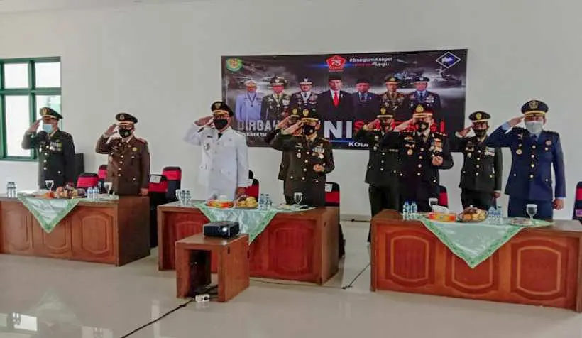 Ini Pesan Dandim 0621/Kabupaten Bogor di Momen Peringatan HUT ke-75 TNI