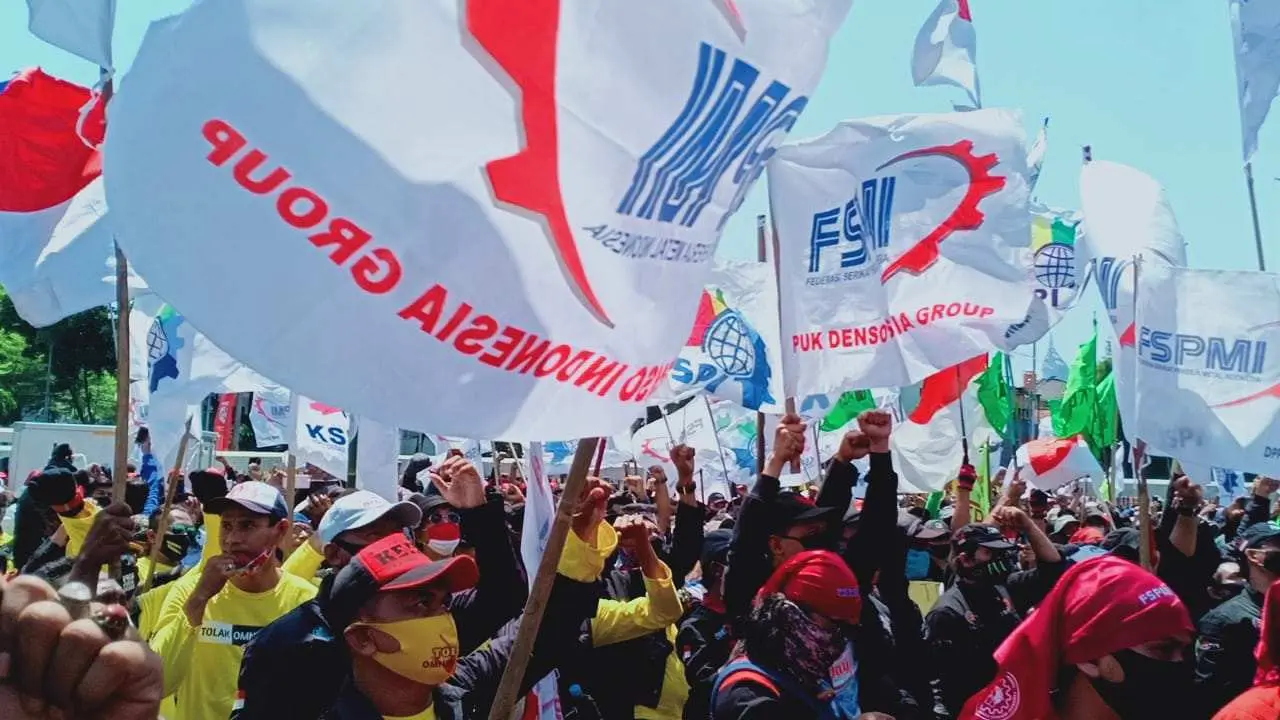 Besok, 2 Juta Buruh Tetap Lakukan Mogok Nasional Tolak Omnibuslaw RUU Cipta Kerja
