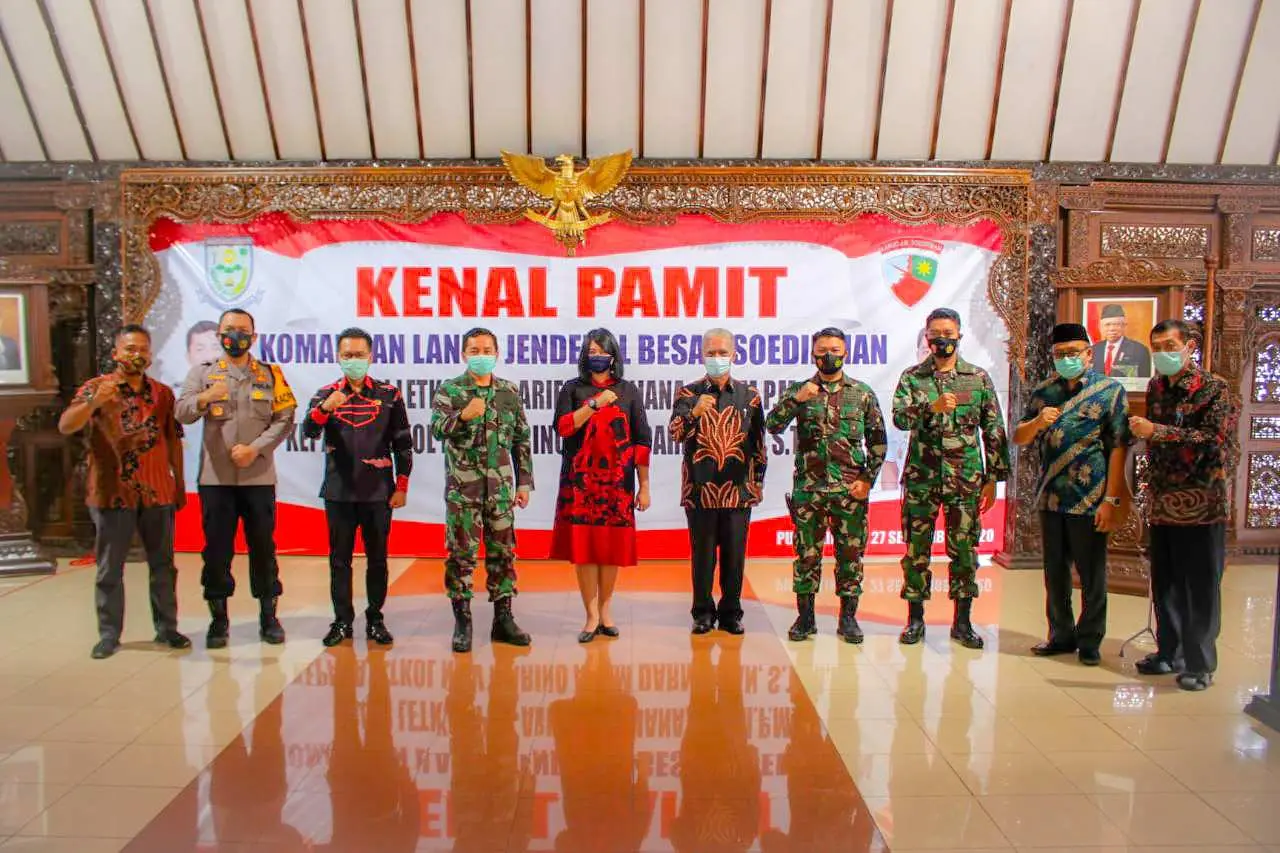 Kenal Pamit Danlanud JB Soedirman Bersama Forkopimda Purbalingga