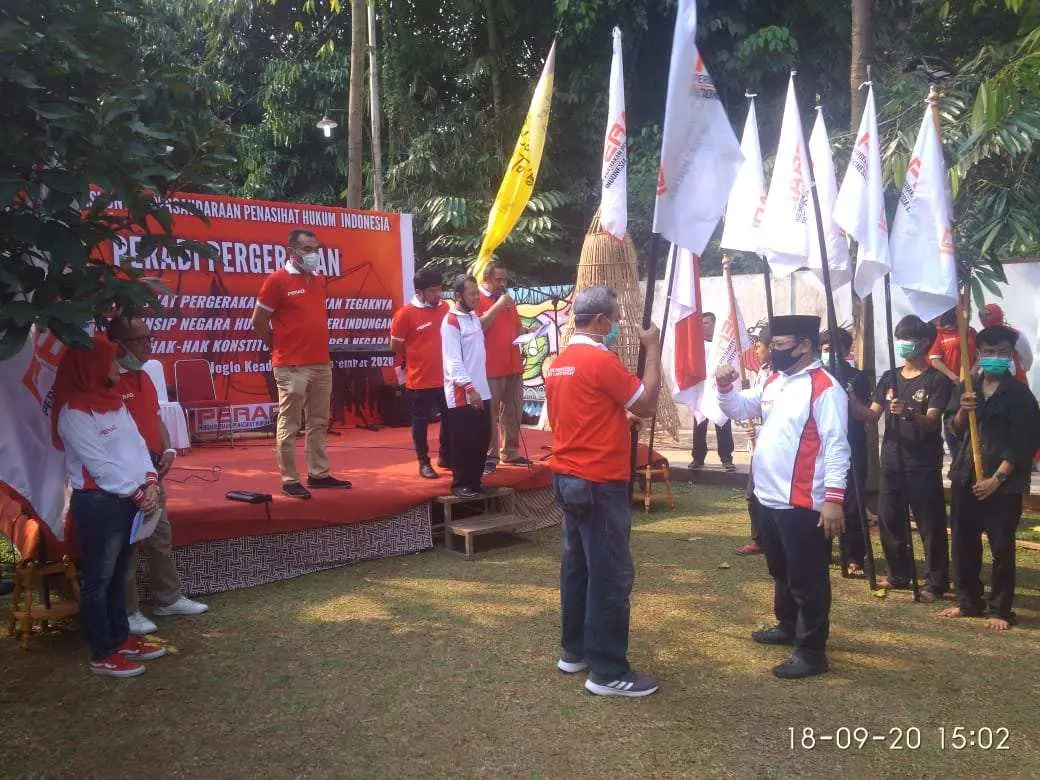 Sugeng Teguh Santoso Deklarasikan Organisasi PERADI Pergerakan
