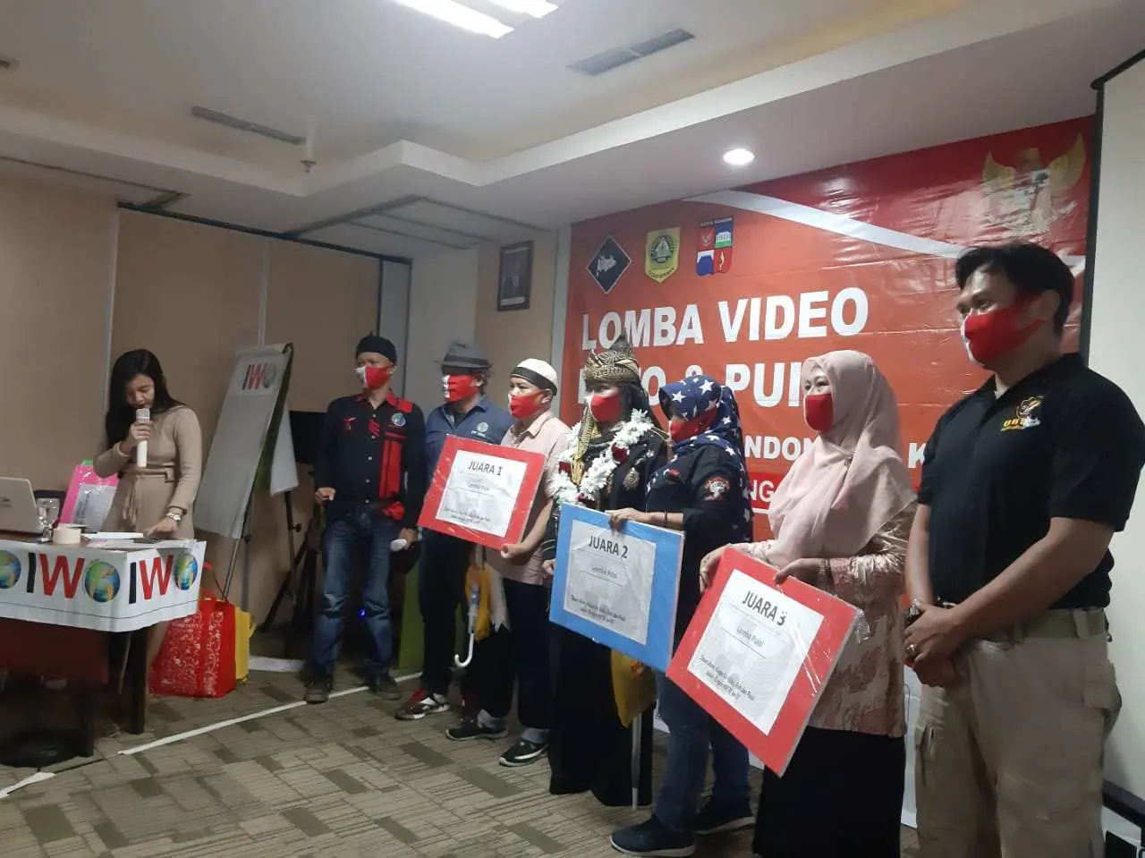 Di Masa Pandemi Covid-19, IWO Bogor Raya Sukses Gelar Lomba Bertajuk Bangkitkan Semangat Cinta Tanah Air