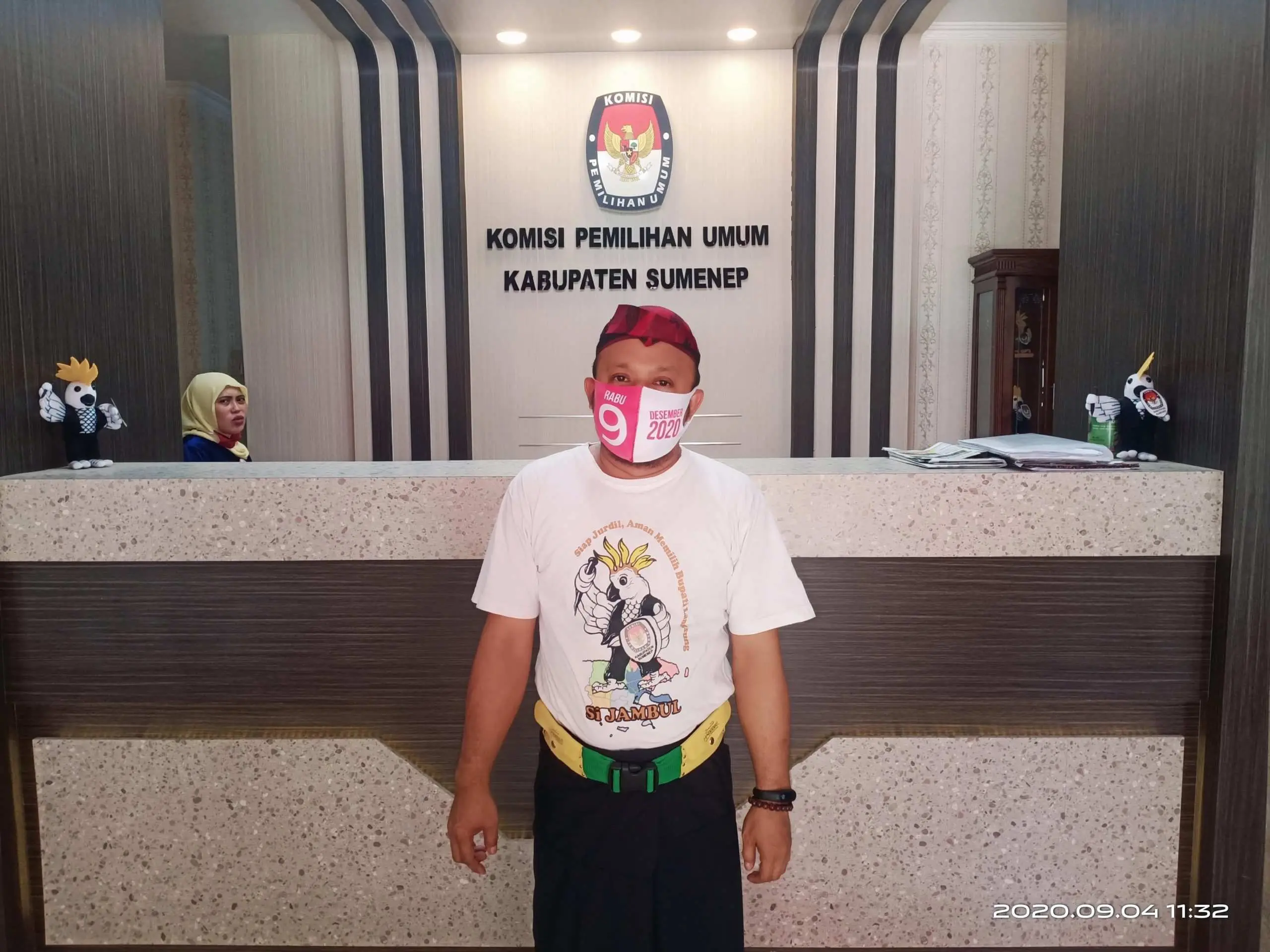 KPU Sumenep Batasi Jumlah Pengantar Saat Pendaftaran Balonbup dan Wabup