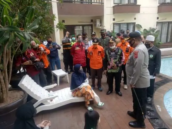 Sosialisasi Protokol Covid-19, Dandim 0608/Cianjur Bersama Forkopimda Kunjungi Hotel dan Tempat Wisata