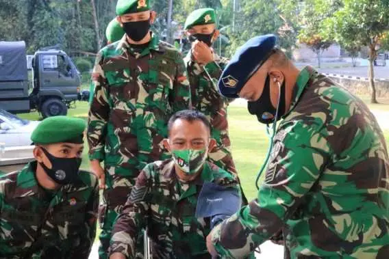 Peringati Hari Bakti TNI AU ke-73, Lanud JB Soedirman Baksos Donor Darah