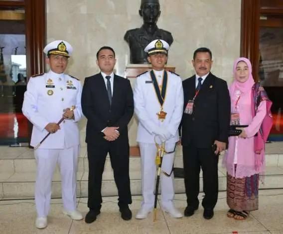 Letda Laut (KH) Muhammad Faugi, Anak Kedua Mantan Walikota Padang Raih Lulusan Terbaik Pa PK TNI 2020