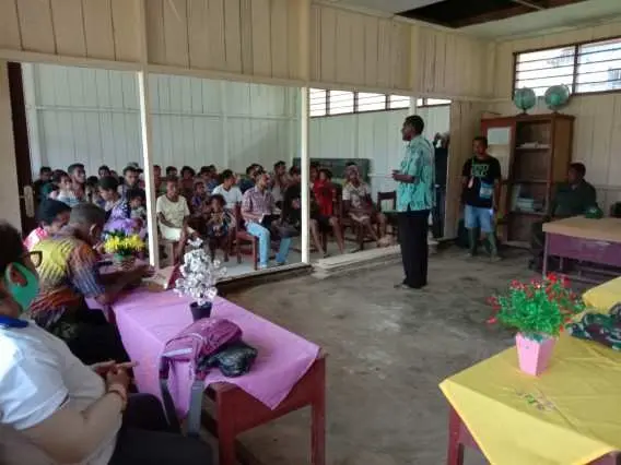Lestarikan Hutan, Kodim 1709/Yawa Berikan Penyuluhan di Lokasi TMMD