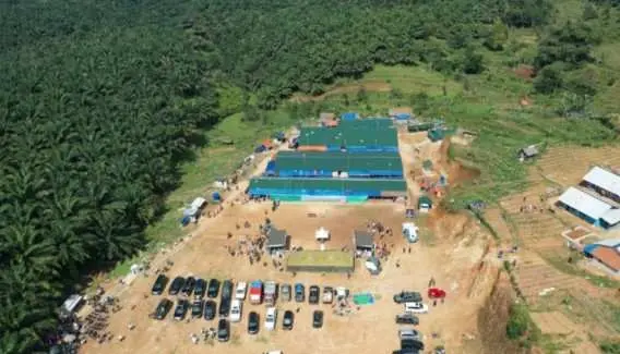 Resmikan Huntara untuk Korban Bencana Alam Sukajaya, Bupati Bogor Serahkan Sejumlah Bansos