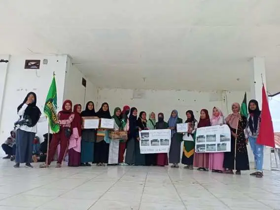 Aksi Kemanusiaan Kohati Cabang Sanana dan LDK Al-Insan STAI Babussalam Sula Galang Dana untuk Korban Bencana