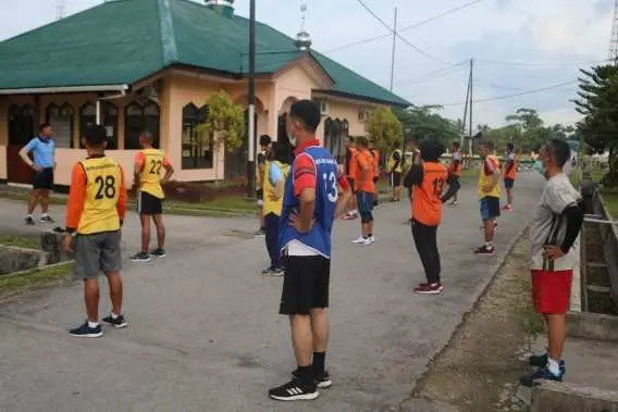 Kosekhanudnas IV Laksanakan Kesamaptaan Jasmani Semester I