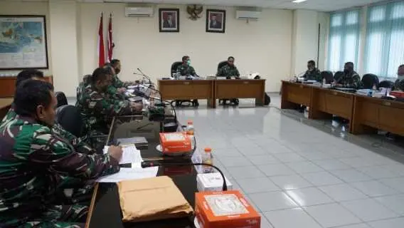 Danlantamal III Hadiri Penutupan Wasrik Sektoral IT Koarmada I