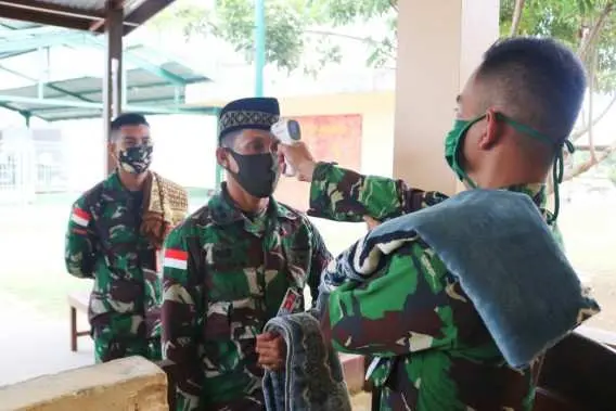 Kosekhanudnas IV Kembali Melaksanakan Ibadah Sholat Jumat Berjamaah