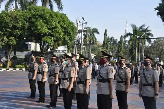 Sejumlah Pejabat Polres Bogor Diserahterimakan