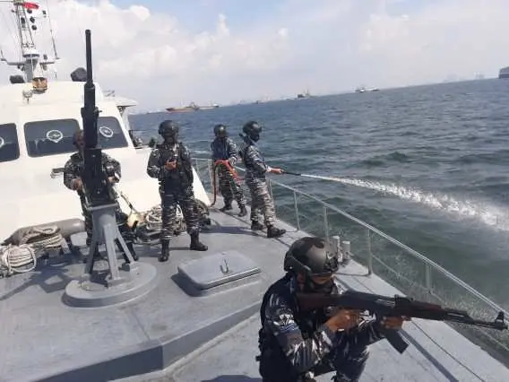 Kal Sanca dan Kal Kobra Satrol Lantamal III Laksanakan Uji Terampil L-2