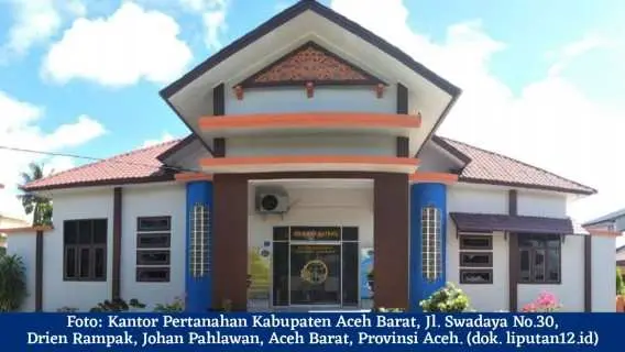 Kantor Pertanahan Kabupaten Aceh Barat Mendapatkan Apresiasi Terbaik di BPN Aceh Award 100 K-2