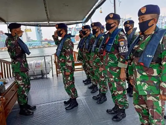 KAL Sanca dan KAL Kobra Satrol Lantamal III Uji Terampil Glagaspur Tingkat 1