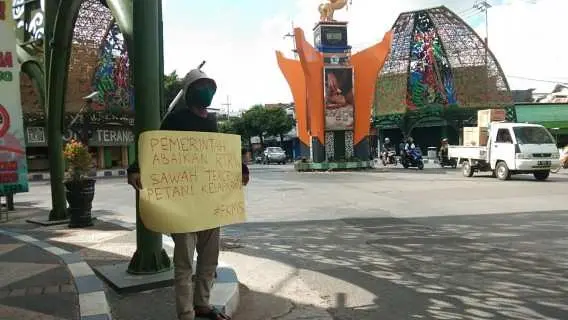 Gelar Aksi Demo, FKMS Desak Sikap Tegas Pemkab Sumenep Terhadap Pelaku Tambak Udang Yang Langgar Aturan