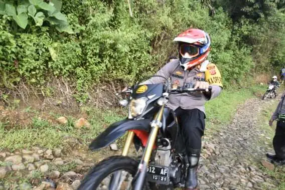 Kapolres Bogor Cek Ketersediaan Pangan Hingga ke Desa Terpelosok